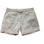 Levi's Levi’s women’s khaki cargo shorts sz 8 vintage Photo 0