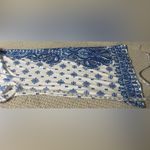 Vince Camuto  Blue and White Wide Leg Pants Photo 4