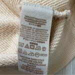 Free People Sweatshirt senorita crop pullover embroidered womens Cream (xsmall) Photo 7