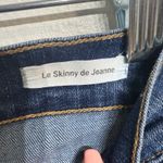 frame denim FRAME Blue Le Skinny de Jeanne Distressed Jeans Sz 26 Photo 5