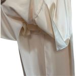 Obando Collecive Cream High Low Satin Sleeveless V Neck Tank Top Women's sz 12 Photo 8