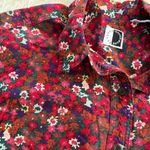 Jennifer Moore Petites Vintage Floral Button Down Shirt Photo 3