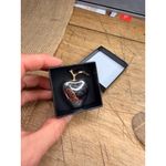 Liz Claiborne LC Silver & Gold Tone Apple Shaped Pin Brooch With Box Photo 3