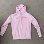 the seaside style Seaside Comfort Colors pink zip up hoodie Photo 0