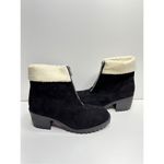 Bella Vita Cable Lug Black Booties Faux Shearling Size 8.5 New Photo 7