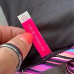 Victoria's Secret Victoria’s Secret Neon Diagonal Stripe padded Pushup Triangle Halter Bikini Top Photo 4