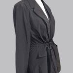 Simply vera vera wang Women's Black trench Jacket Size L Photo 2