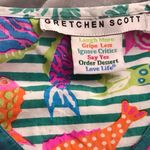 Gretchen Scott Coral reef tunic top Green Size M Photo 7