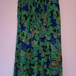 Vintage Howard Wolf Size 10 Colorful Green Paisley Women's Skirt Set Photo 12