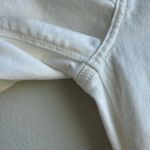 Zadig & Voltaire  Ava Denim Straight Slim Fray Ankle Jeans Judo White Size 26 Photo 4