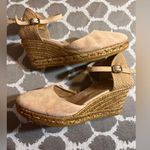Tan Espadrille Wedge Shoes with Jute Heel Anthropologie brand Gainno md in Spain Size undefined Photo 0