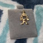 14K Tazmanian Devil Yellow Gold Charm Photo 2