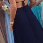 Fame and Partners Navy Formal Dress Photo 3