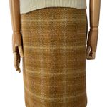 J.Crew  'Sunnie Pencil Skirt' in Mustard Tweed size 6 Photo 3