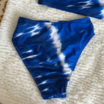 Xhilaration  Bikini Set, Size : XS, Color: Blue and White tie dye effect! Photo 7