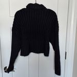 Topshop NWT  ASOS Rib Crop Turtleneck Wool Sweater Photo 2
