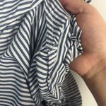 Lake two piece Poplin Piped Pants Set striped blue white size large Photo 10