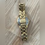 Seiko  Diamond Ladies Watch Vintage Gold-Tone Bracelet White Dial Date Window Photo 7