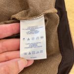 Lands' End Brown Polka Dot Career Casual Fit & Flare Knit Stretch Dress 1X Photo 5