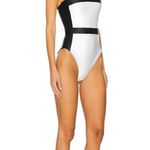 PQ X Haleyy Baylee Haley Belted One Piece in Milano Medium Womens Swimsuit White Photo 3