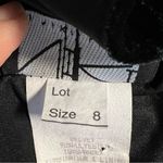 Vtg Niki By Niki Livas Y2K Maxi Evening Dress Sz 8Velvet Top Whimsigoth 90s HOCO Black Photo 9