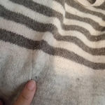 Anthropologie  angel of the North mixed Striped 100% lambswool women's small Photo 5