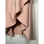 Sleeveless Shawl Vest Cardigan Pink Soft Flowy Lagenlook One Size Fits Most Photo 2