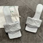 Bottega Veneta Lido Mule in Optic White Size 40 ½ Photo 2