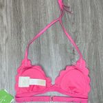 Kate Spade Women's Petunia Pink Morro Bay Triangle Halter Bikini Swim Top sz XS Photo 2