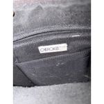 Cherokee Black Nylon Shoulder Bag Hobo Purse Front Zip Pocket Photo 7