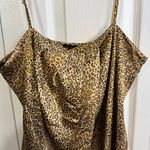 New York & Company leopard tank top size XS Tan Photo 1