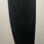 Parker Sarah Jessica  Bitten Velvet Suede Black Strapless Dress Photo 7