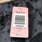 Torrid NWT Women’s Star Skull Print Black Gray Leggings Photo 6