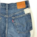 Levi's LEVI’S Premium 501 Crop Moto Jeans 28 x 28 Show Teeth $150 Retail NWOT Photo 10