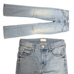 MOTHER THE RASCAL STRAIGHT JEANS IN WHEN IN ROME 25" EUC Blue Photo 2