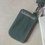 Lululemon  Dual Pouch Wristlet - Grey Eucalyptus/Bone Photo 2