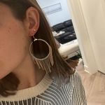 Pink Dangly Earrings Photo 2