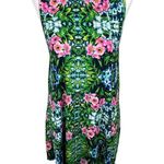 Show Me Your Mumu  Garret Tank Dress Green Floral Sleeveless High-Neck Size XS Photo 1