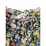 Parker XXS Melody Dark Floral Back-Cutout Dress Midi Sleeveless Ruffle Womens Photo 2