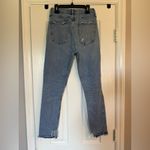 AGOLDE  Slim Straight Light Wash Jeans Size 26 Button Fly Photo 5