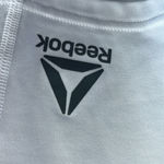Reebok long sleeve white athletic top women’s size medium Photo 3