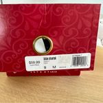 Italian Shoemakers  Black Wedge Slip On Sandal Sz 9M Silver Accent New Adalynn Photo 9