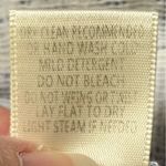 Lovestitch  Chambray Embroidered Floral Pintuck  Women's Blue Button-Up Top Photo 7