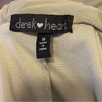 Derek Heart Olive Green Wide Leg Cropped Pants Size Small Photo 3
