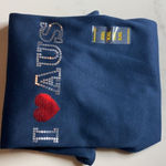 Women’s Australian Made I ❤️AUS Navy Short Sleeve T Photo 6