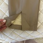 ZARA  Tan Faux Leather Pants Photo 4