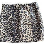 Know One Cares  Leopard print Snap Front Mini Skirt Photo 6