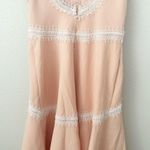 NBD X BY | Peach High-Low Hem Evening Cocktail Party Prom Slip Dress | Medium Photo 6