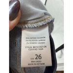 Hidden Jeans Hidden LA High Rise Straight Jeans Dark Wash Raw Hem Size 26 Stretch Photo 9