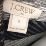 J.Crew  gray white & navy diagonal stripe sweater Photo 4